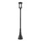 Z-Lite Jordan 1 Light Outdoor Post Mounted Fixture, Black And Clear Seedy 570PHXL-564P-BK - alternate 1